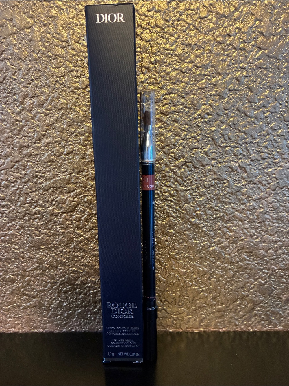 Rouge Dior Contour Lip Liner Pencil in Nude Blush 329